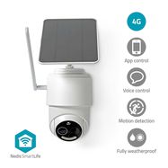 SmartLife Outdoor Camera | Full HD 1080p | Pan tilt | IP65 | Cloud Storage (optional) / microSD (not included) | 5 V DC | With motion sensor | Night vision | White