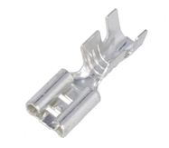 Termināls: plakans; 6,3 mm; 0,8 mm; ligzda; 4÷6 mm2; neizolēts; alvas pārklājums.