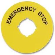 LEGEND, E-STOP SWITCH