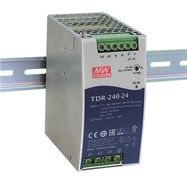 Импульсный блок питания 240W, 24V 10A, 3-фазный, PFC, на DIN-рейку, MEAN WELL