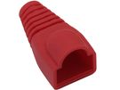 Rubber Boot for RJ45 Connector, Red