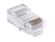 Modular Male Connector RJ45 (8P8C) for Solid CAT 5e Cable