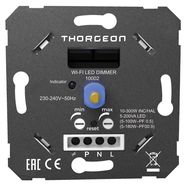 Gaismas regulators 230V 5-300W TRIAC, vadāms ar pogu un WiFi, THORGEON