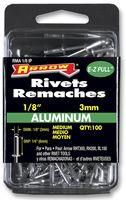 RIVETS, 3MM, MEDIUM (PK 100)