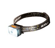 LED priekšējais lukturis, XPE 90lm + COB 200lm +sarkans, uzlādējams 1200mAh