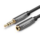 Cable extender 3.5mm male - 3.5mm male 1.0m black AV118 UGREEN