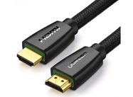 HDMI-HDMI 15 m kabelis (HDMI 1.4 4K@30Hz) melns ar neilona pinumu HD118 ar virziena IC UGREEN