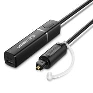 Bezvadu Bluetooth 5.0 aptX audio raidītājs ar optisko šķiedru TOSLINK spraudni