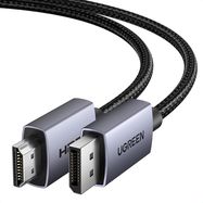 Kabeļa DisplayPort (DP) vīrietis - HDMI vīrietis vienvirziena 4K@30Hz 2m melns DP125 UGREEN