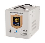 2000VA/1200W 12V/230VAC Nepārtrauktās barošanas bloks UPS, invertors ar sinusoidālu izejas spriegumu un uzlādes funkciju, PROsinus-2000, balts