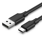 Kabelis USB A vīrietis - USB-C vīrietis 1m QC3.0/AFC/FCP 3A melns US287 UGREEN