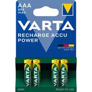 Rechargeable NiMH Battery AAA 1.2 V 800 mAh 4-Blister