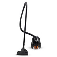 Vacuum Cleaner | With Bag | 700 W | Dust capacity: 2.0 l | Combi Brush | Action radius: 7.50 m | Hepa 12 | Black / Orange