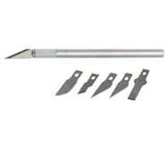 Skalpelis ar 5 rezerves asmeņiem