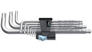 3950/9 Hex-Plus Stainless 1 L-veida atslēgu komplekts, metriskais, nerūsējošais, 9 gab.