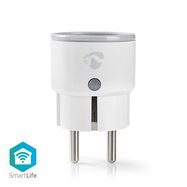 SmartLife Smart Plug | IP21 | Power meter | 2500 W | Plug with earth contact / Type F (CEE 7/7) | -10 - 40 °C | Android™ / IOS | White | 1 pcs
