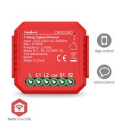 SmartLife Built-in Module | Double Triac Dimmer | 2 x 100 W | Terminal Connection | App available for: Android™ / IOS