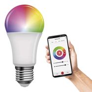 LED spuldze E27, 230V, 9W, 806lm, 2700K - 6500K, CCT, RGB, viedais Wi-Fi, TUYA / Smart Life, EMOS