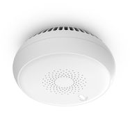 Dūmu sensors ZigBee TUYA, ar sirēnu 85 dB, balts, CR123A