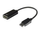 DisplayPort male to HDMI female adapter - 4K @ 30 Hz - 0.15 m