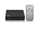 4K HDMI switch 3 ports, display 3 HDMI sources on one monitor.