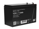 Green Cell AGM VRLA 12V 7Ah maintenance-free battery for UPS units