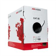 UTP cable Hikvision CAT 5E DS-1LN5EO-UU/E (0.50mm, 305m, outdoor use, black)