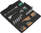 Kraftform Kompakt F 1 screwdriving tool set for window installation, 1 x 1/4"x173.5; 1 x 1/4"x78; 1 x 1/4"x87.0; 1 x 1/4"x25; 1 x 1/4"x75.0; 1 x 7.0x23.0; 1 x 8.0x23.0; 1 x 10.0x23.0; 1 x 13.0x23.0; 1 x PH 1x50; 1 x PH 2x50; 1 x PH 3x50; 1 x TX 8x50; 1 x 