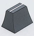 Slide control knob Black 4x1,2mm-138-04-002