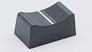 Slide control knob Black 6x2mm/8x1.2mm-138-04-028
