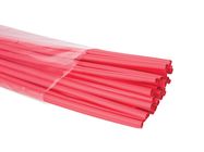 Shrinkable tube 6.4 mm - red - 50 pcs