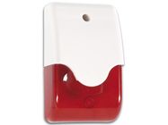 Siren + red strobe in housing + led 10-14 VDC - 110 dB