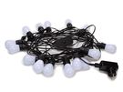 TUYA LED - 15 m - 15 multicolor lamps - black wire - smart