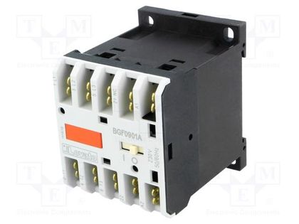 Contactor: 3-pole; NO x3; Auxiliary contacts: NC; 230VAC; 9A; BG LOVATO ELECTRIC 11BGF0901A230