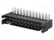 Connector: PCB-cable/PCB; socket; male; PIN: 24; SignalBee; THT HIROSE