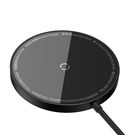 Wireless Magnetic Qi Charger 15W with USB-C 1.2m Cable, Black