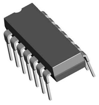 Integrated circuit TL084CN DIP14 TL084CN