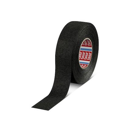PET Fleece Wire Harness Tape Tesa 51608, 0.3mmx19mmx15m, black IZ/TESA51608 4005800081187