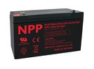 Battery 6V 12Ah T2 (F2) Pb AGM NPP