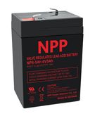 Battery 6V 5Ah T1(F1) Pb AGM NPP