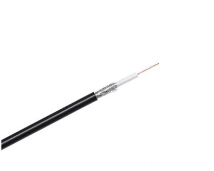 Coaxial cable RG58U, 50om, Cu-Wire, Ø4.9mm, black KHR/RG58U 5900804088004; 5901436707295
