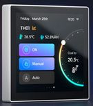 Smart home control touch panel LCD, PRO white, SONOFF