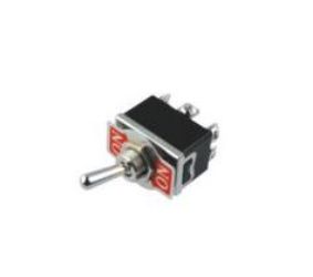 Toggle swich ON-OFF-ON 6pins. 3pos. fixed 10A/250V Highly T-D6PIN-3P