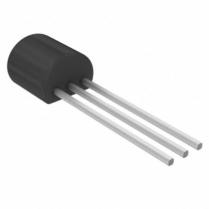 Transistor PNP 45V 0.1A 0.5W B:420-800 TO92 BC557C