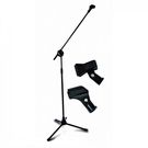 Microphone stand 98-168cm with holders