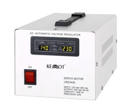 Single-phase voltage stabilizer 230Vac 1000VA AVR SERVO URZ3426 5901890048934
