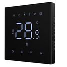 Smart thermostat for water heating floor valves control, 3A, Wi-Fi, black, TUYA / Smart Life