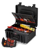 KNIPEX 00 21 36 Tool Case "Robust34" Electric 26 parts 