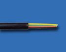 Telecommunication cable, stranded, 4x28AWG, black