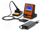 Soldering station; Station power: 120W; ESD; Display: LCD 2,5" METCAL